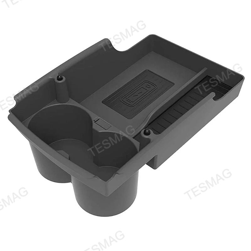 Wireless Charger and Storage Organizer for Tesla Model S/X Center Console