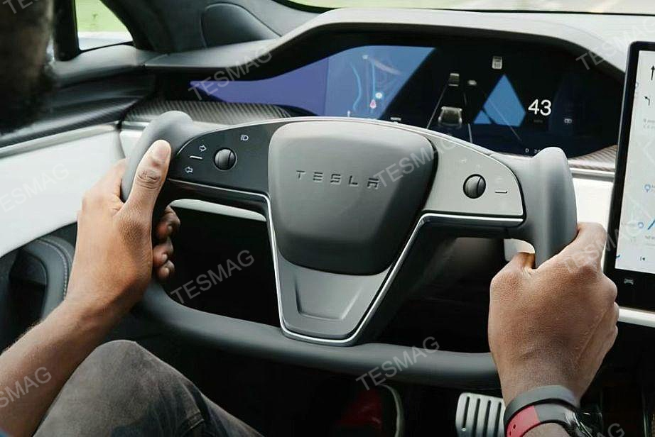 Yoke Plaid Steering Wheel for Tesla Model S/X