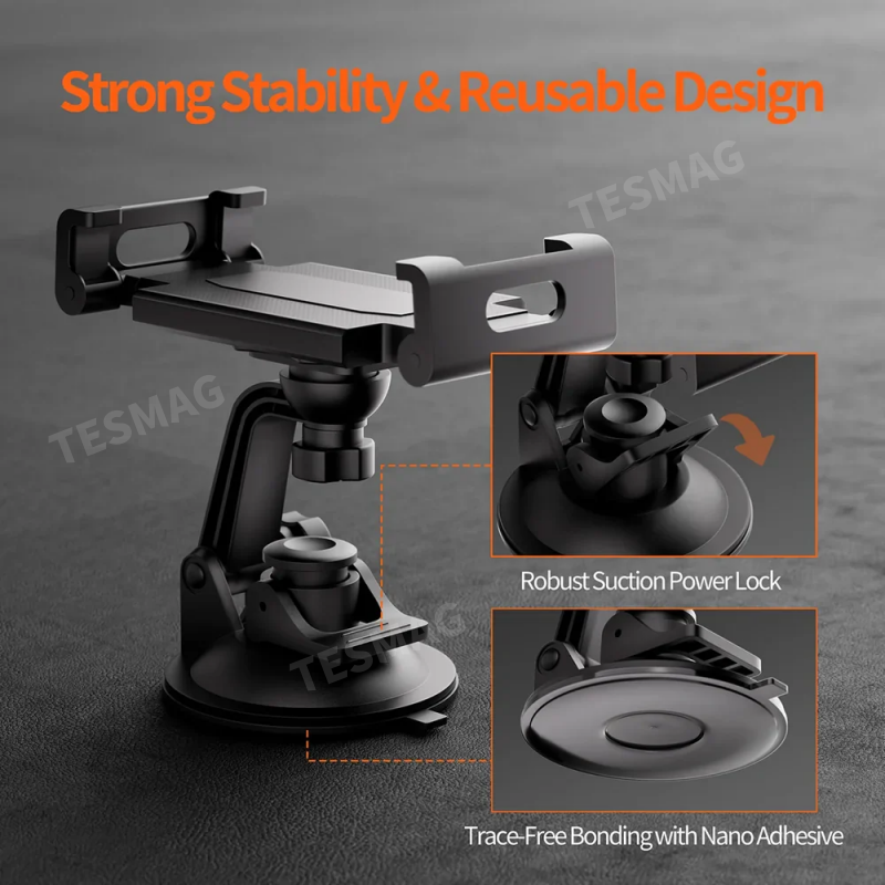  Starlink Mini Suction Cup Mount with Full 360° Adjustable Rotation