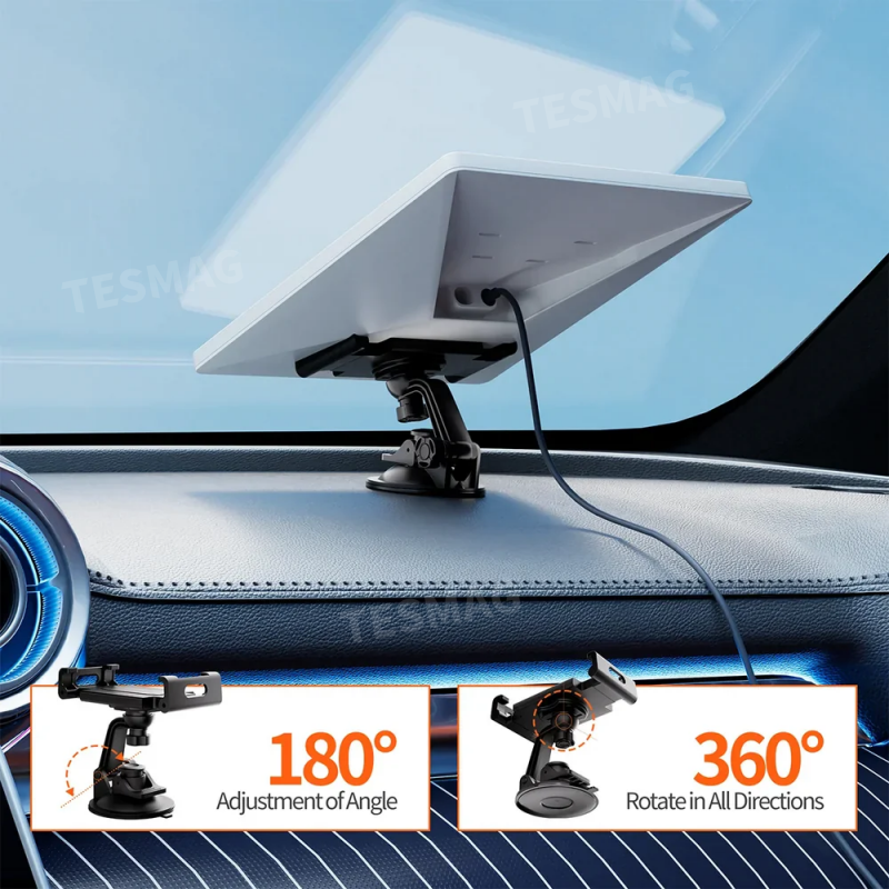  Starlink Mini Suction Cup Mount with Full 360° Adjustable Rotation