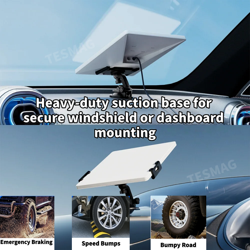  Starlink Mini Suction Cup Mount with Full 360° Adjustable Rotation