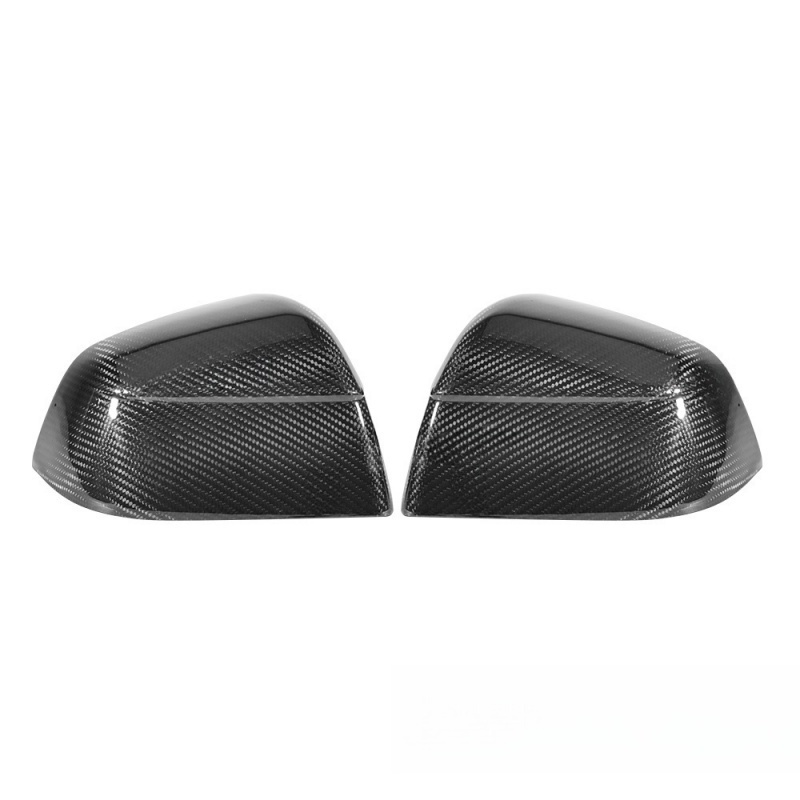 Carbon Fiber Side Mirror Covers for Tesla Model Y Juniper - Protective Cover