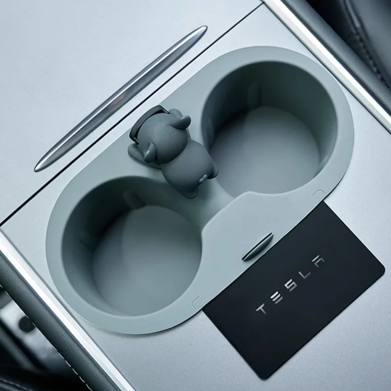 Portavasos consola central Tesla Model 3/Y