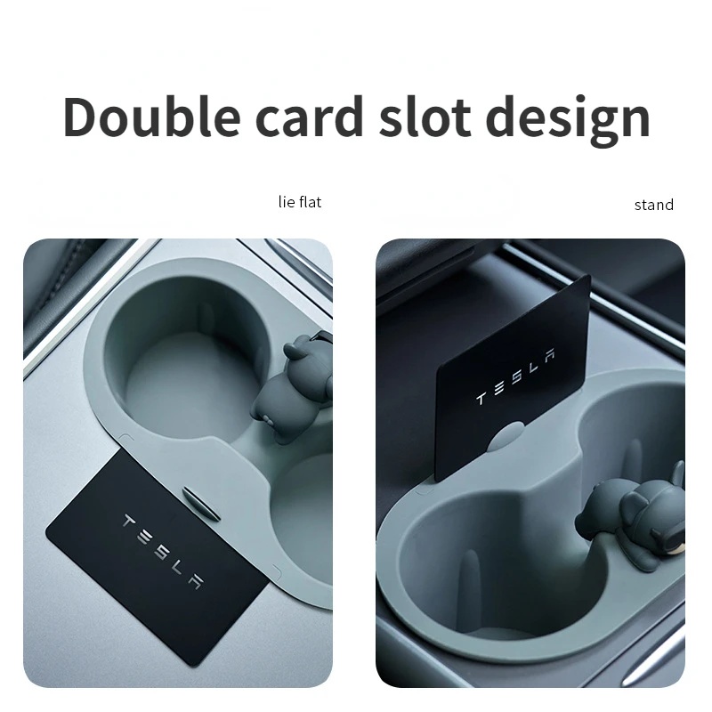 Portavasos consola central Tesla Model 3/Y