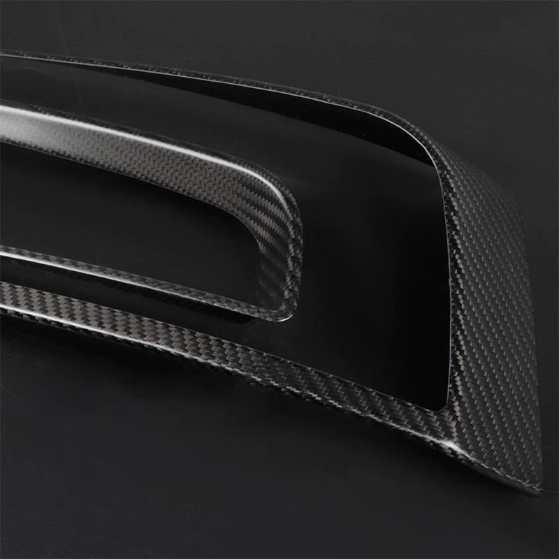 Real carbon fiber tail light frame for the Tesla Model 3 Highland