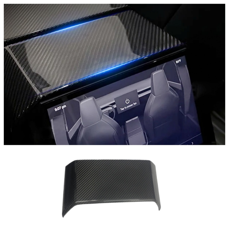 Carbon Fiber Rear Display Cover for Tesla Cybertruck