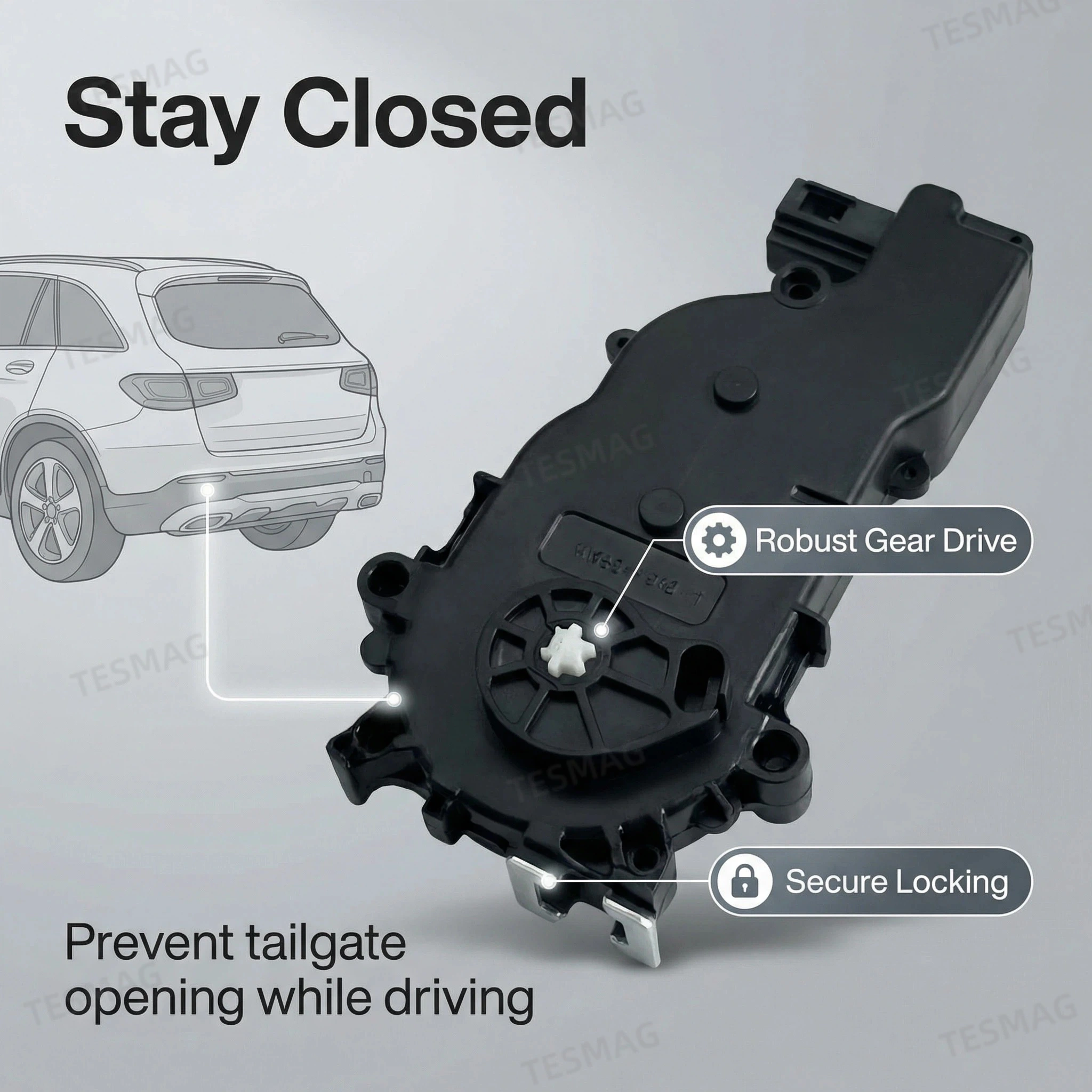 OEM Trunk Latch Motor for Tesla Model S – Rear Liftgate 1003549-00-D