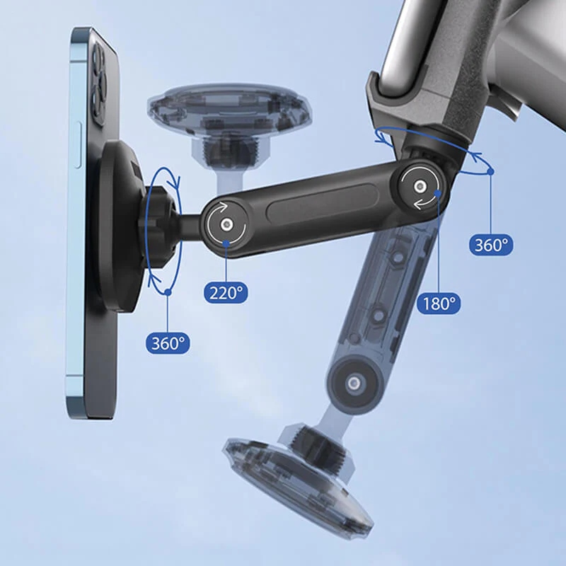 Adjustable Magnetic Wireless Car Charger Holder For Tesla Model 3/Y