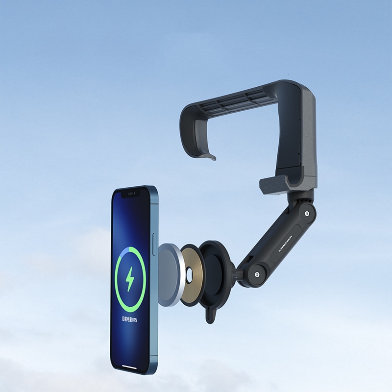 Adjustable Magnetic Wireless Car Charger Holder For Tesla Model 3/Y