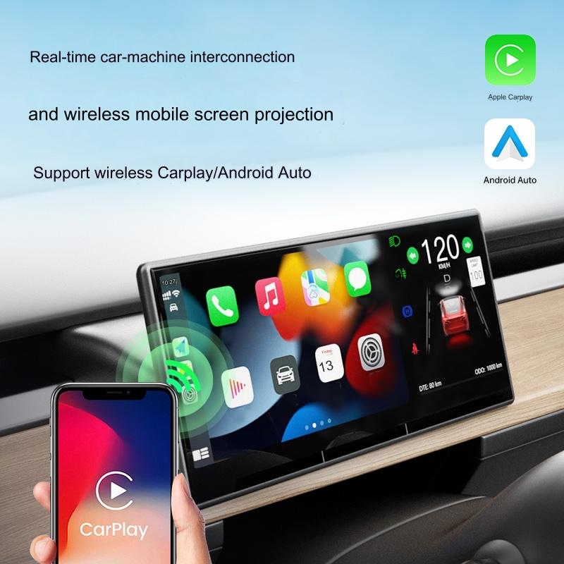Model 3/Y F9 9 Inches Touch Screen Carplay/Android Auto Smart Dashboard