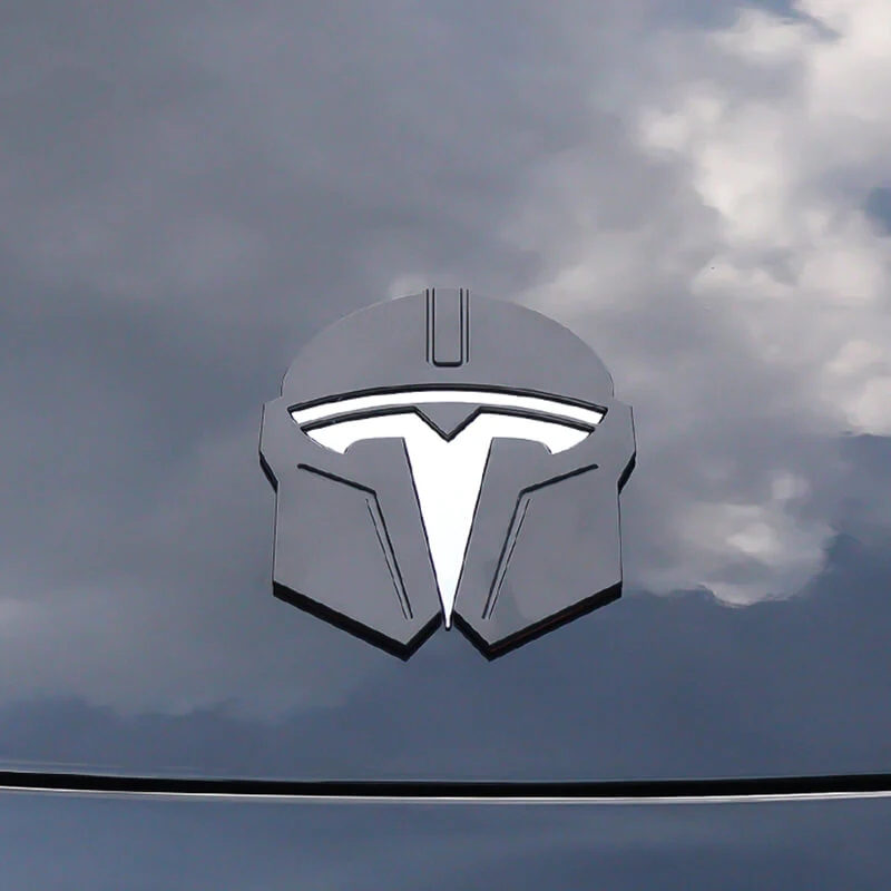 Tesla Model 3/Y Mandalorian Logo Decoration Sticker