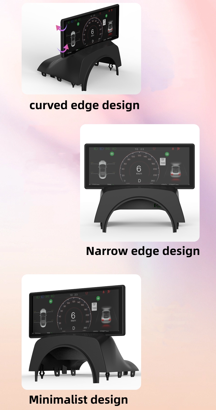 Hansshow F62 Plus Tesla Model 3 Highland 6,2-tommers Linux System