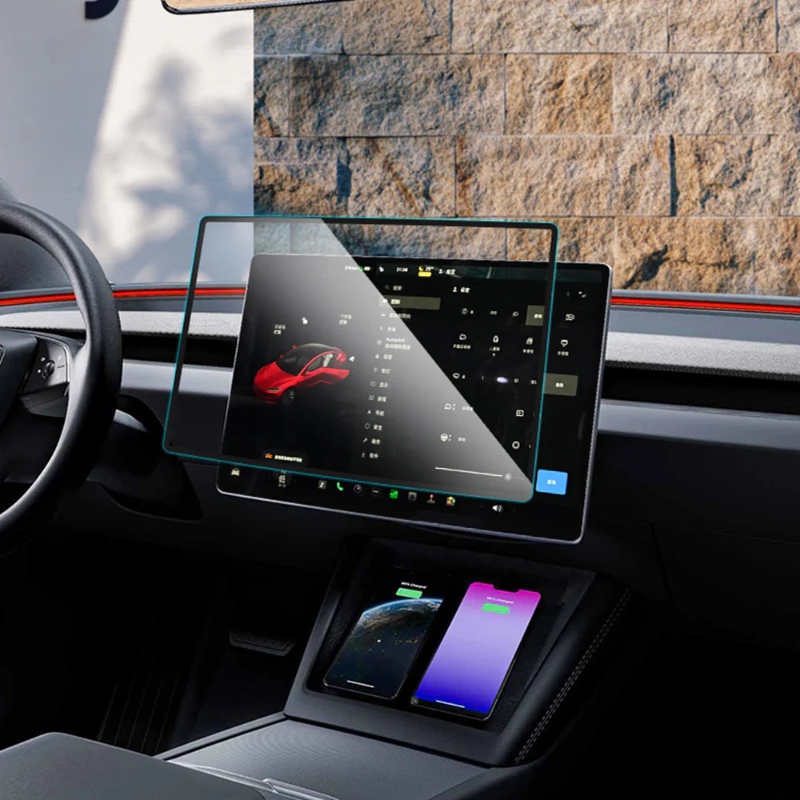 2024 Highland Tempered Glass Screen Protector For Tesla Model 3