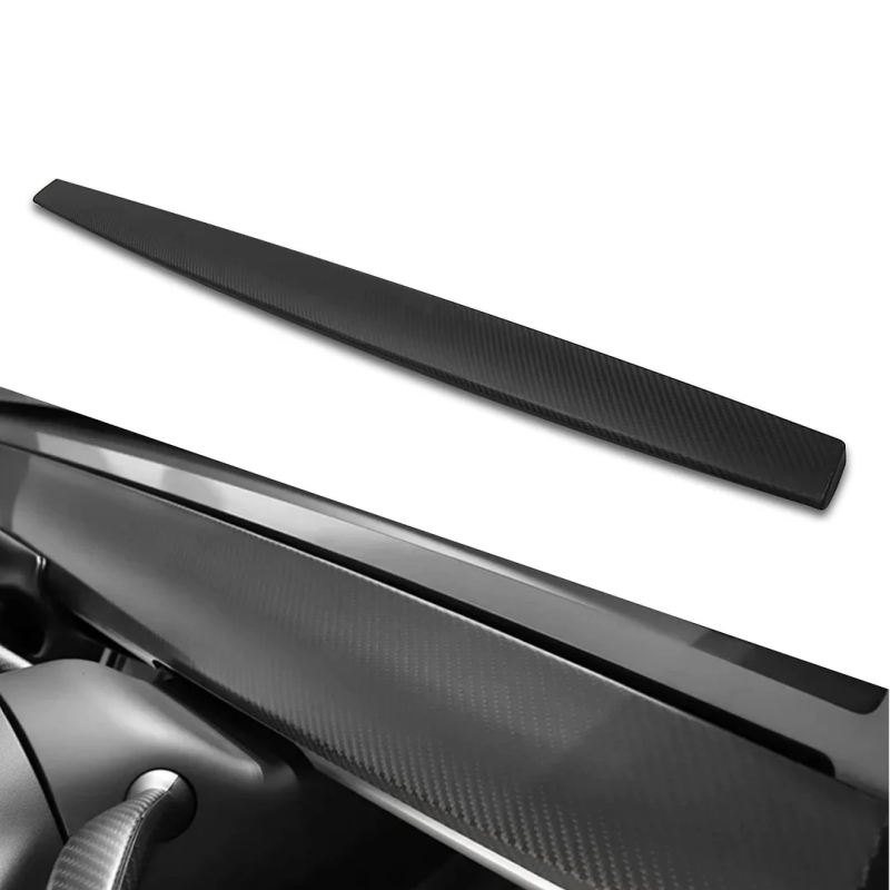 Tesla Model 3/Y Carbon Fiber Dash Cover Real Molded Carbon Fiber