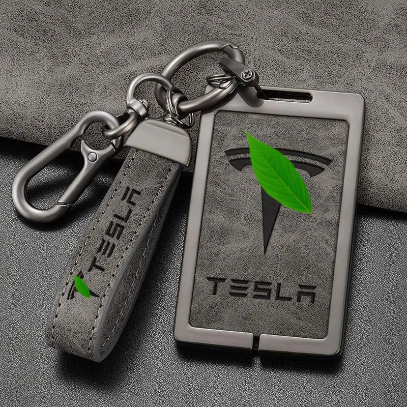Zinc Alloy Key Card Holder for Tesla Model S/3/X/Y