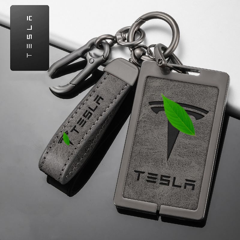 Zinc Alloy Key Card Holder for Tesla Model S/3/X/Y
