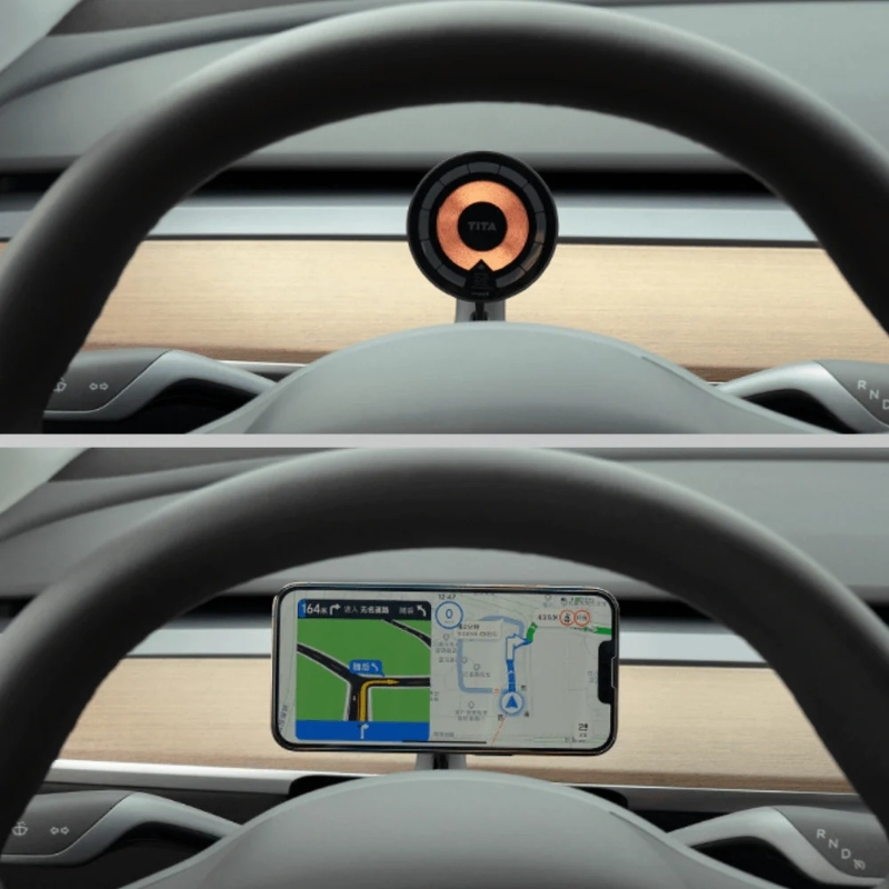 Magnetic Phone Charger Holder for Tesla Model 3/Y