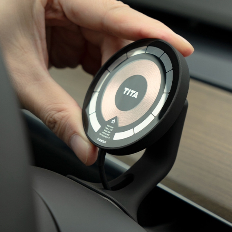 Magnetic Phone Charger Holder for Tesla Model 3/Y