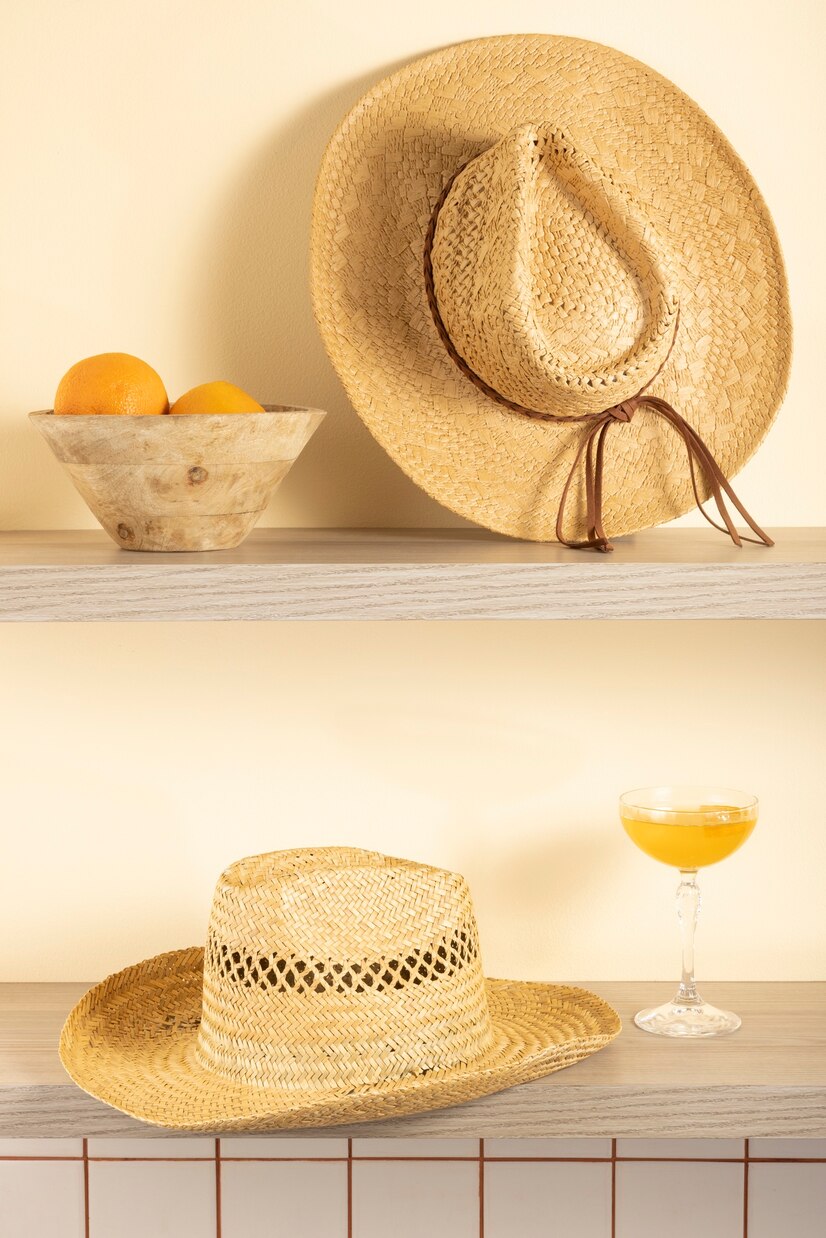 Raffia Bucket Hat
