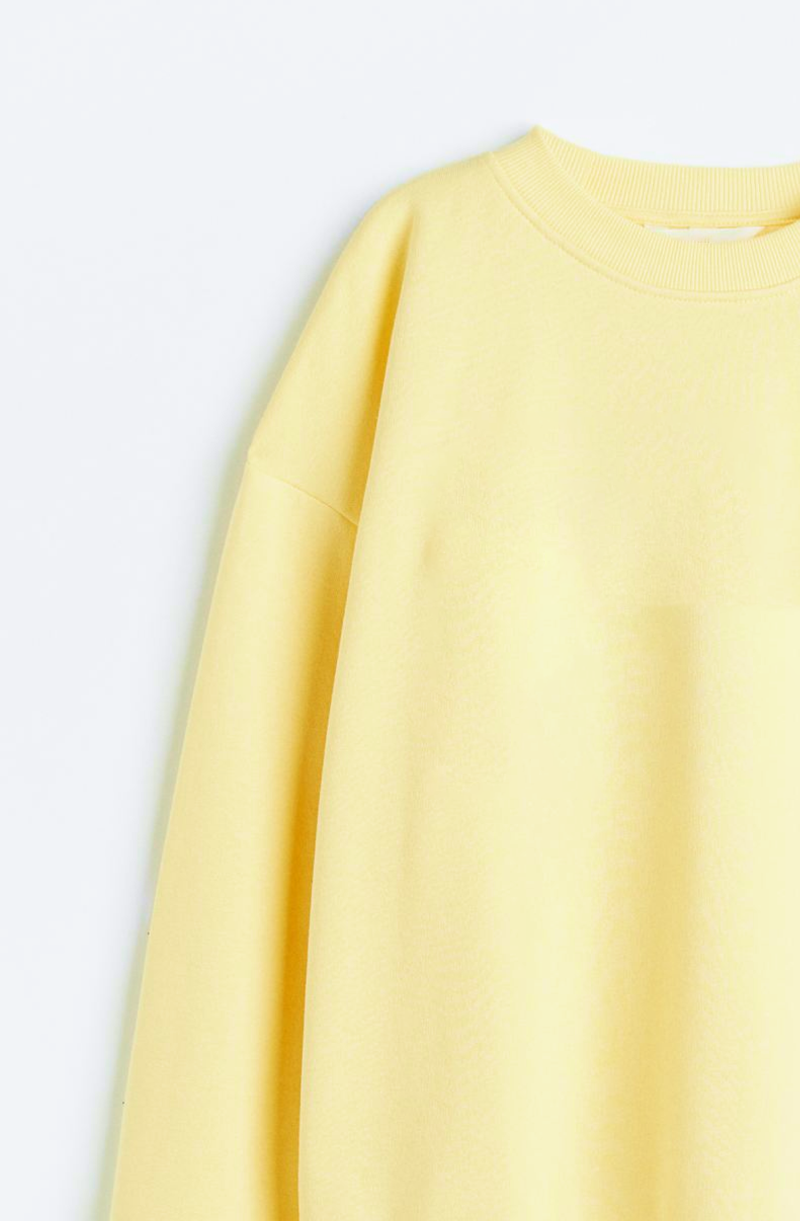 Yellow Crew Neck Sweater