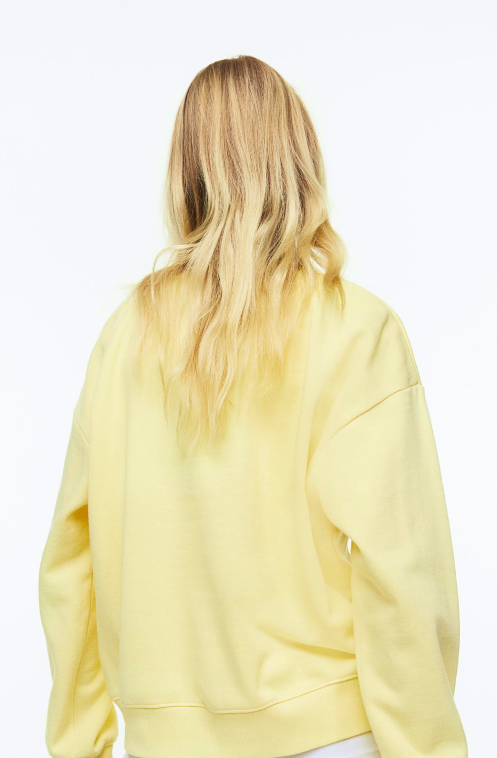 Yellow Crew Neck Sweater