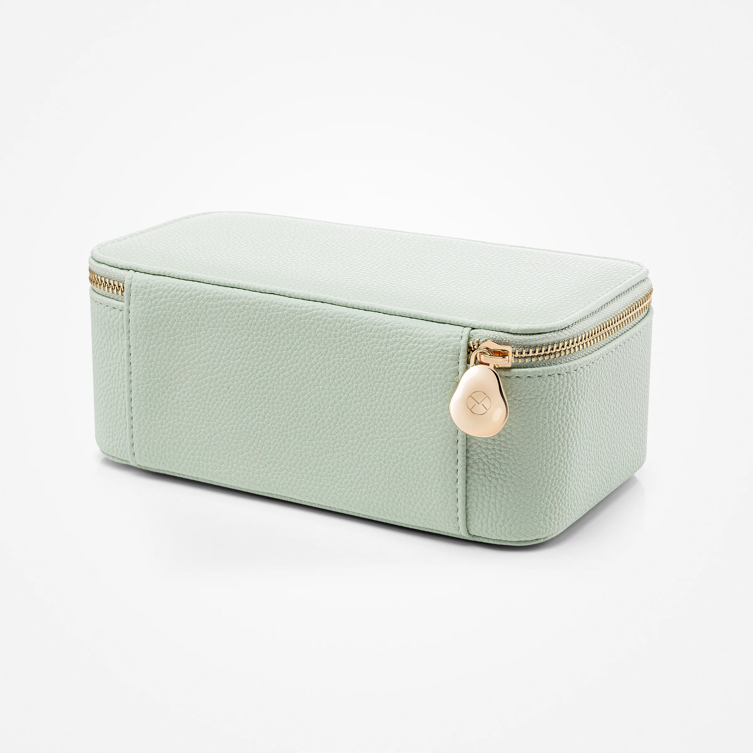 Leather Jewelry Box with Velvet Pouches – Ideal for Travel