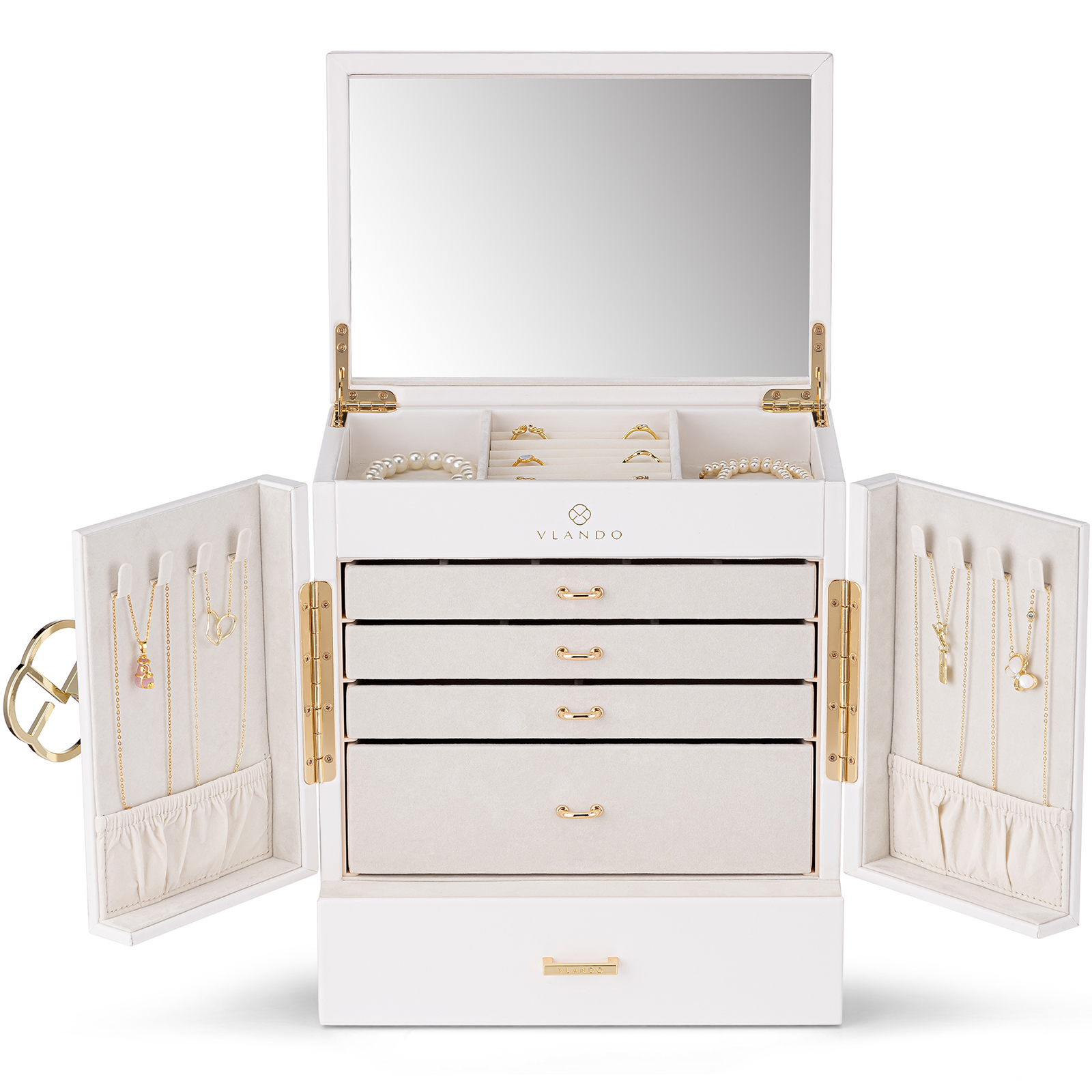 Vlando large jewelry box hotsell