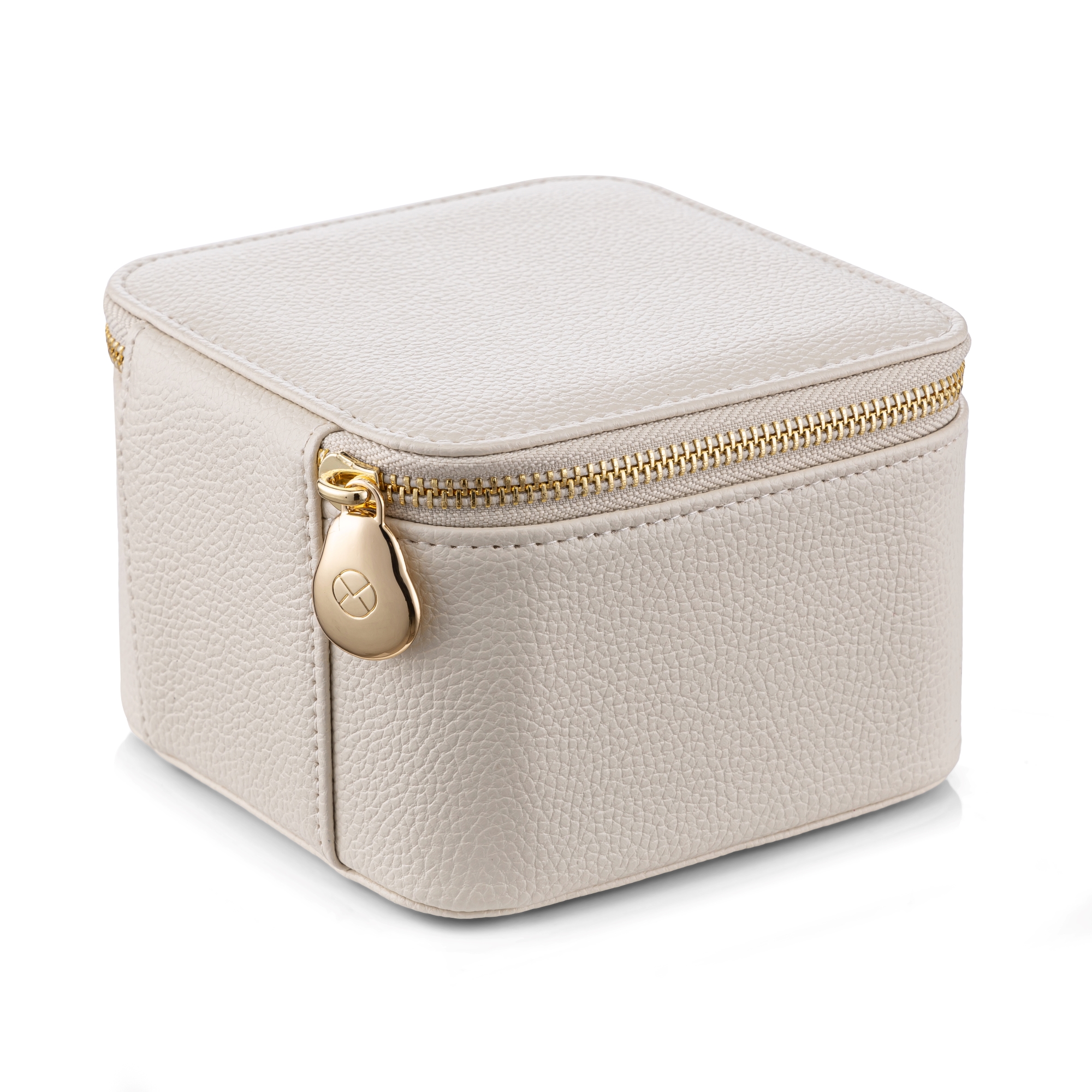BTSKY Jewelry Roll Up Bag Travel Organizer With Zipper Compartments -  Velvet Jewelry Pouch Storage - Zen Merchandiser