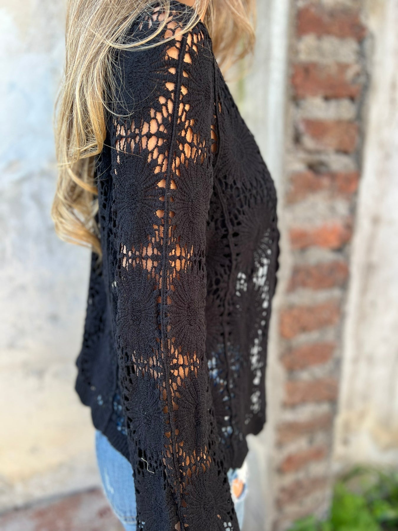 Cutout Embroidered Cover