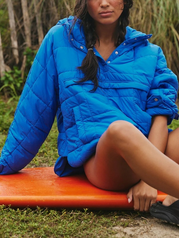 Packable Pullover Puffer Jacket