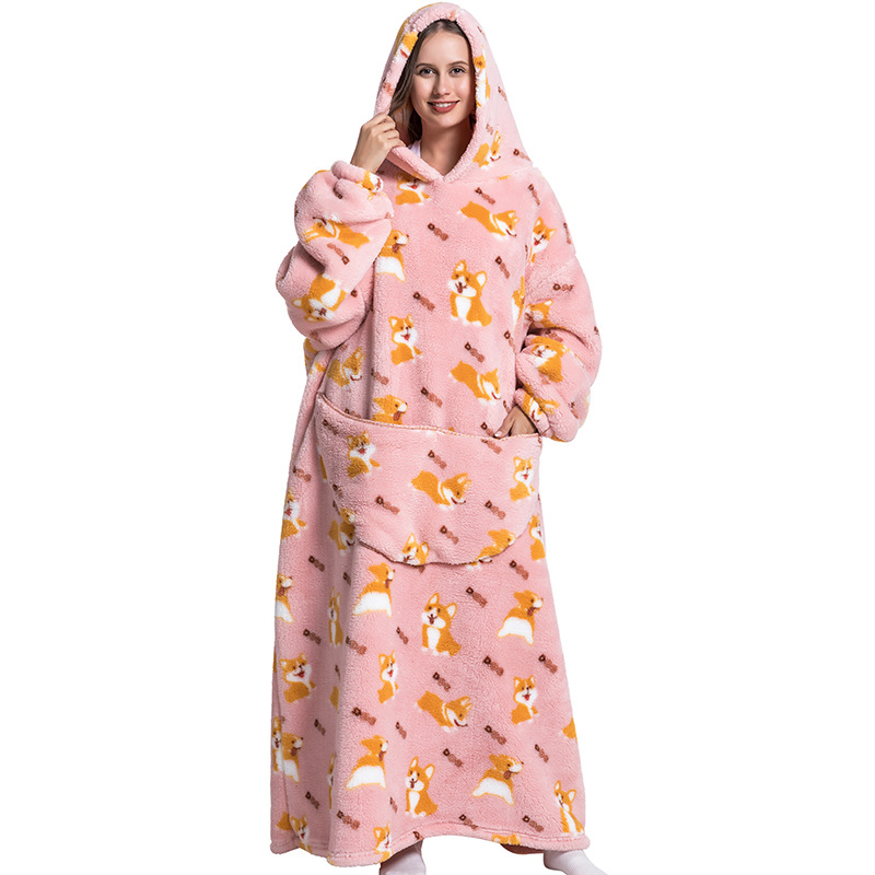 Oversized Hoodie Blanket Pajamas（BUY 2 FREE SHIPPING)