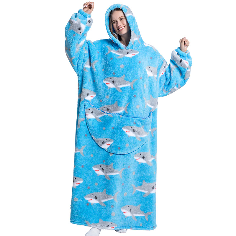 Oversized Hoodie Blanket Pajamas（BUY 2 FREE SHIPPING)