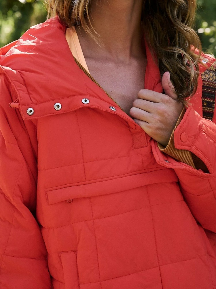 Packable Pullover Puffer Jacket