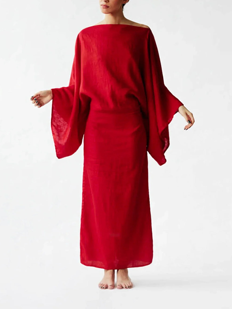 Linen Kimono Dress(BUY 2 FREE SHIPPING)