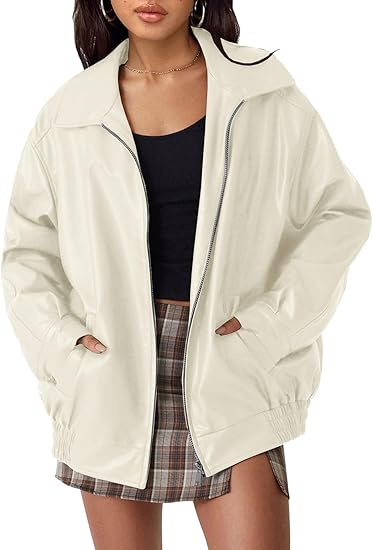 Women's Oversized Faux Suede Leather Jacket(BUY 2 FREE SHIPPING)