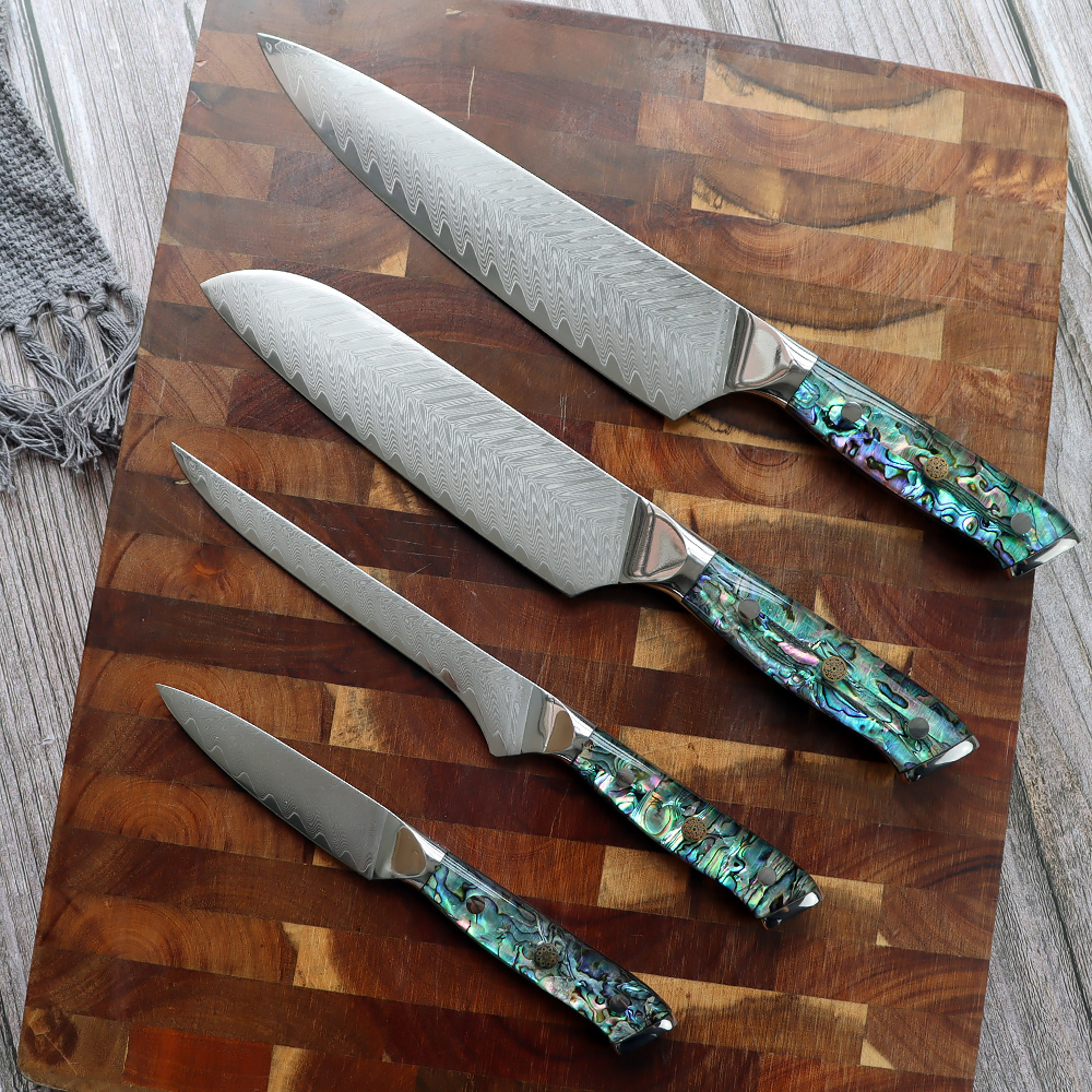 4-Piece Japanese Chef Knife Set