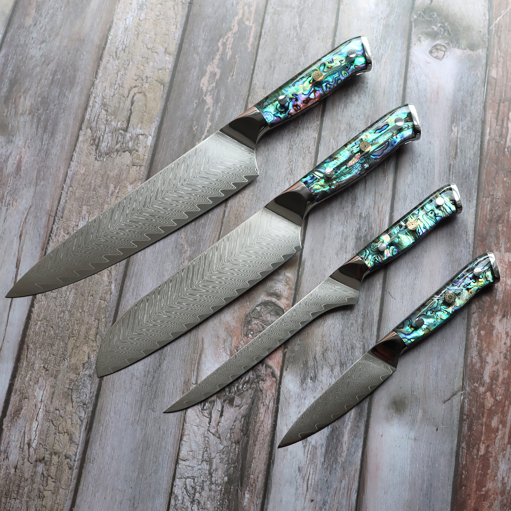 4-Piece Japanese Chef Knife Set