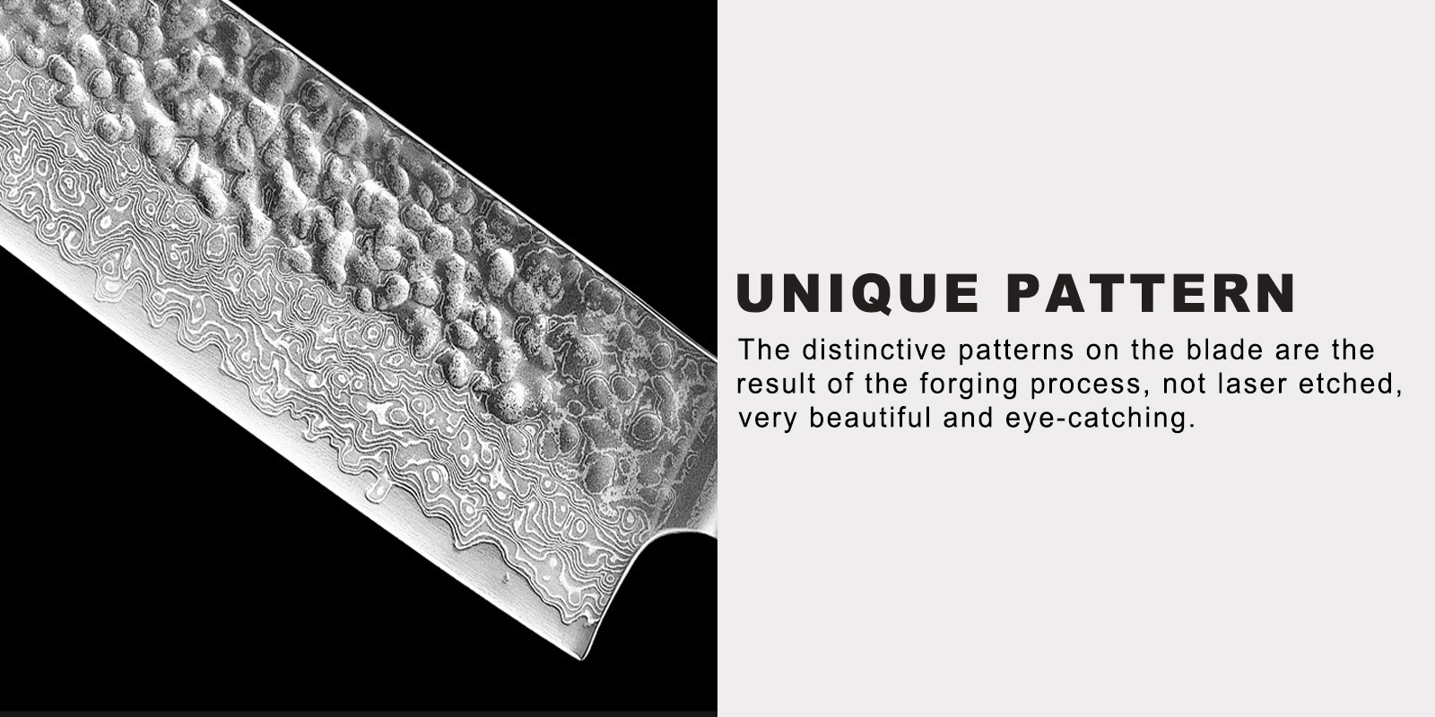 7-piece Damascus kitchen knives set