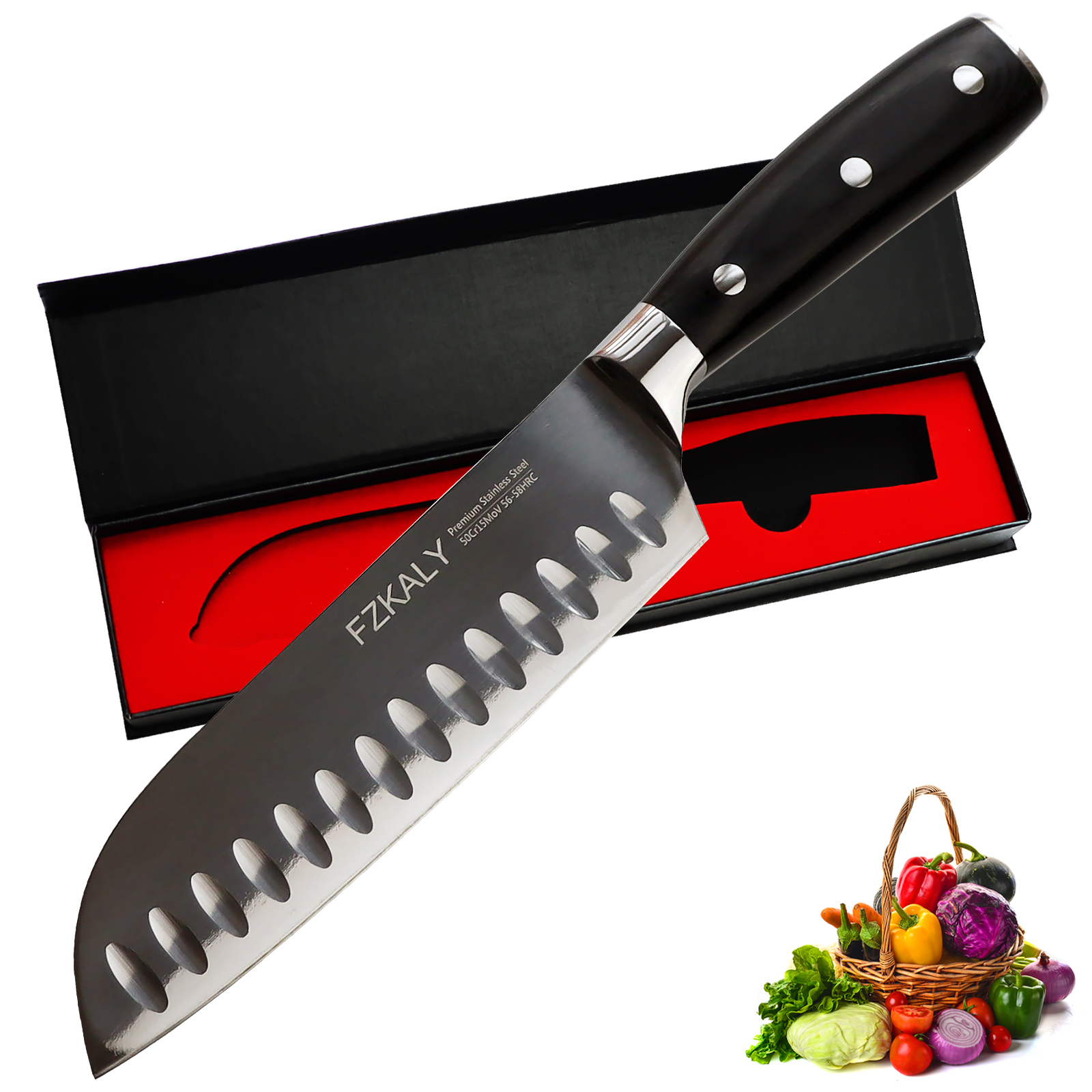 Classic 7" Santoku Knife