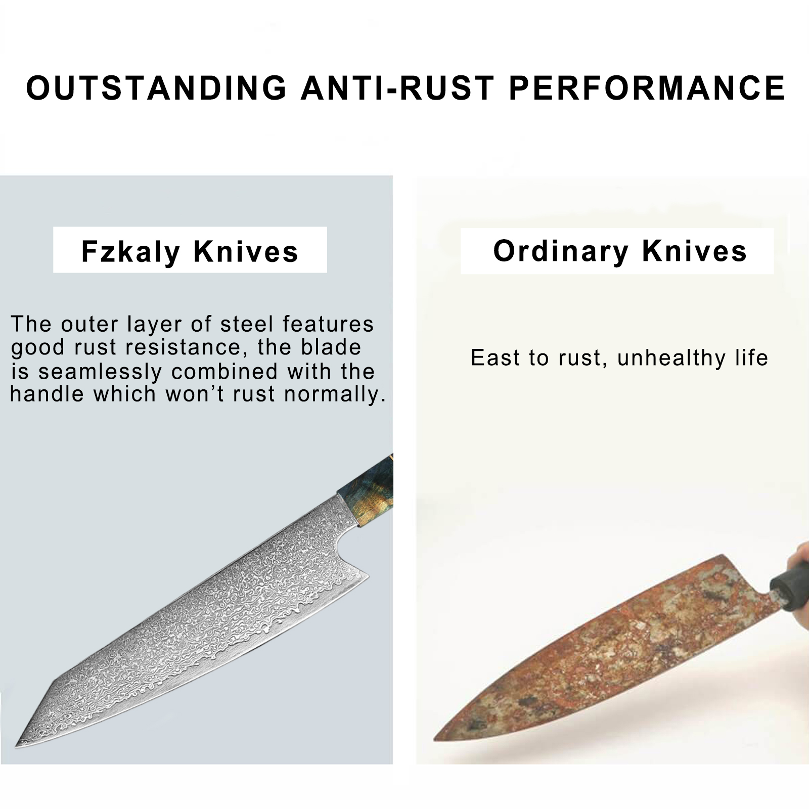 8 Inch Japanese VG10 Damascus Chef Knife