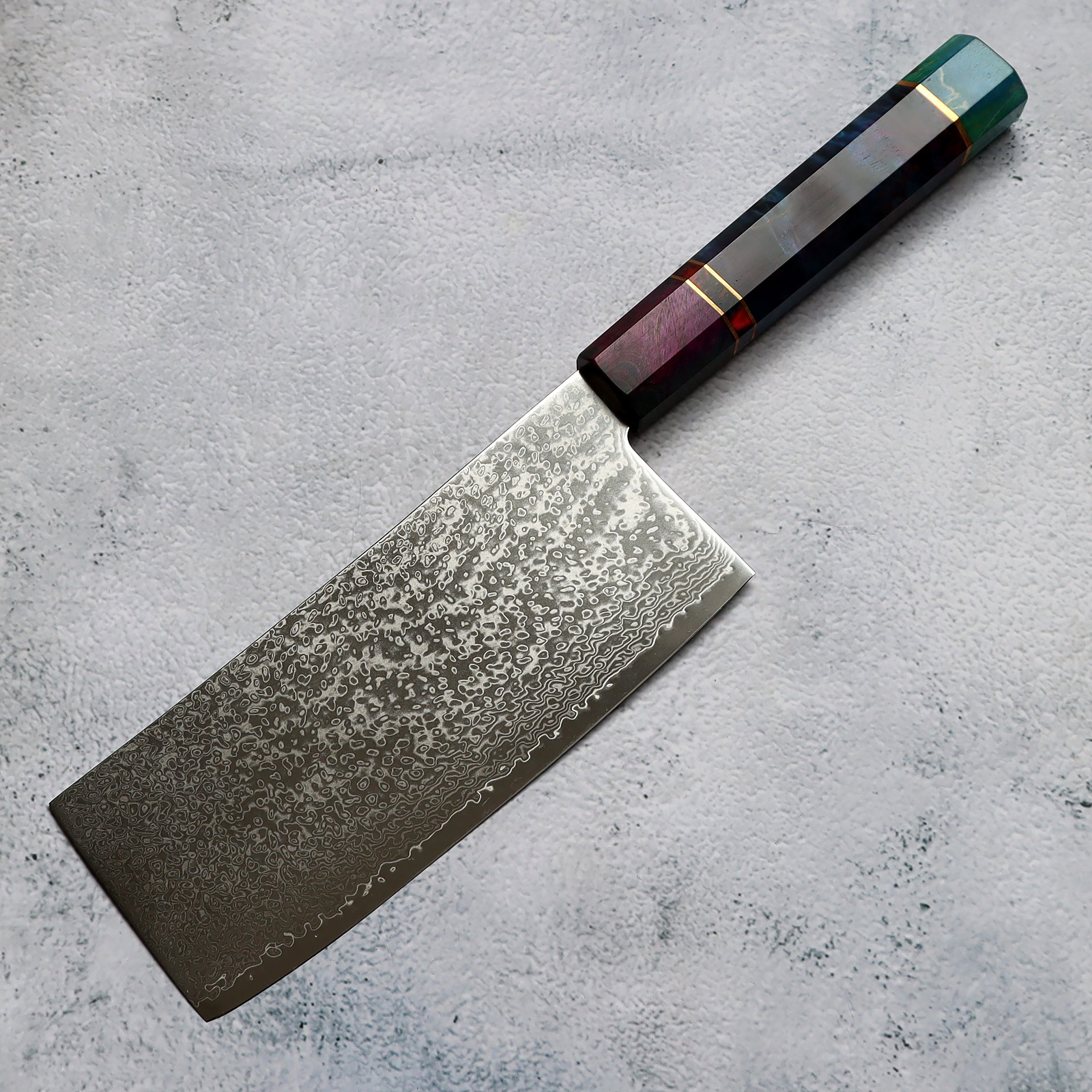 7-inch Damascus Steel Cleaver Knife