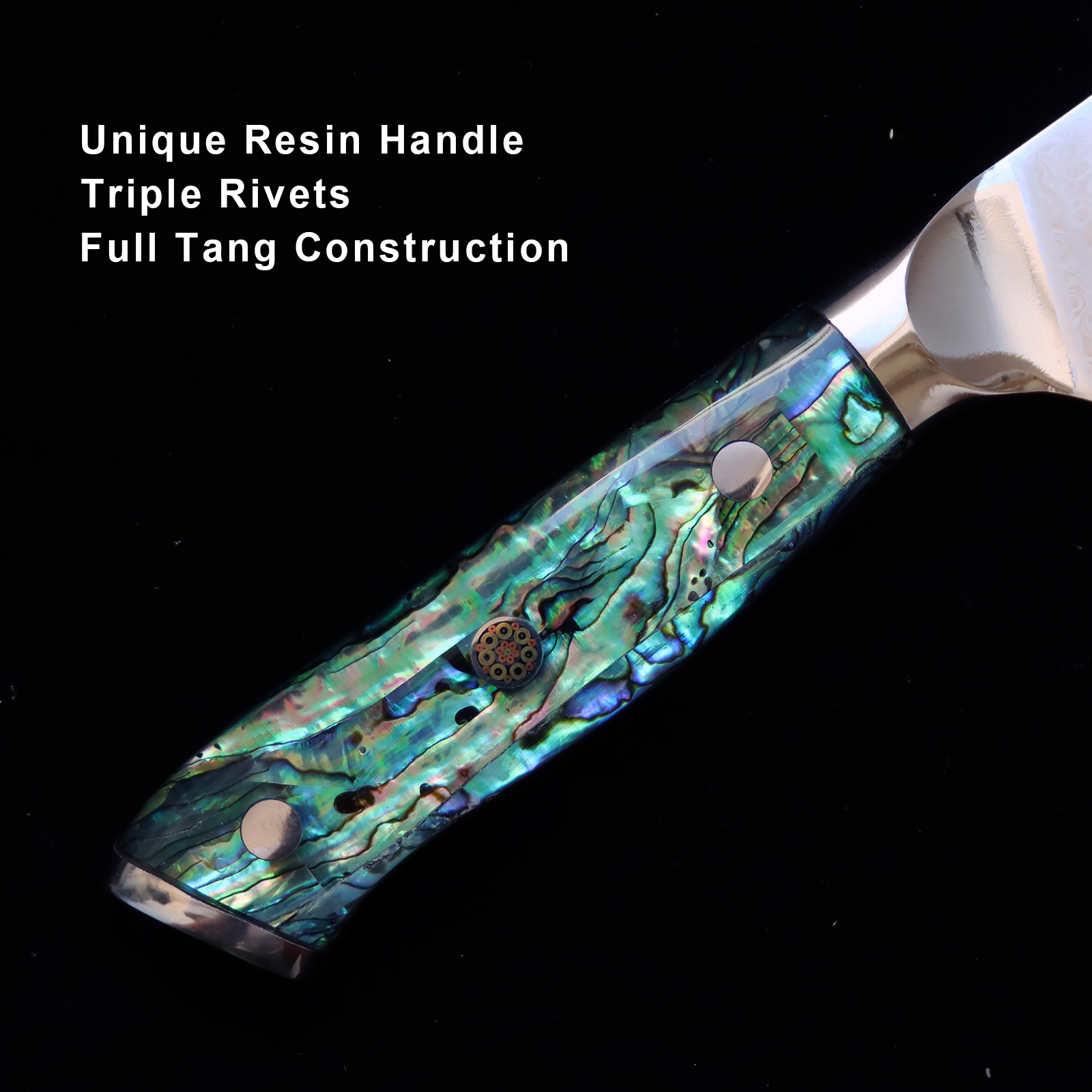 Damascus Steel Cleaver Knife