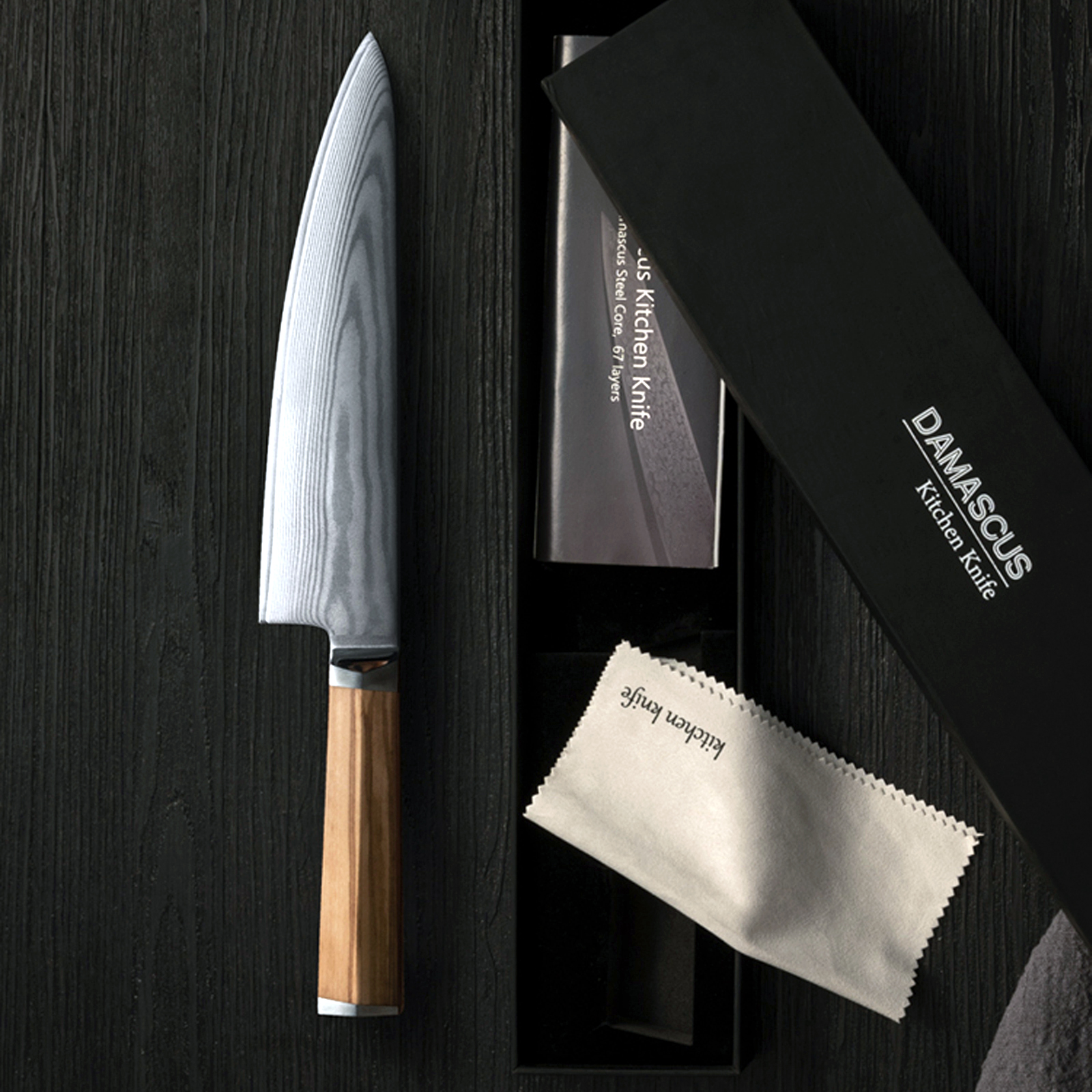 8-Inch Damascus Chef Knife