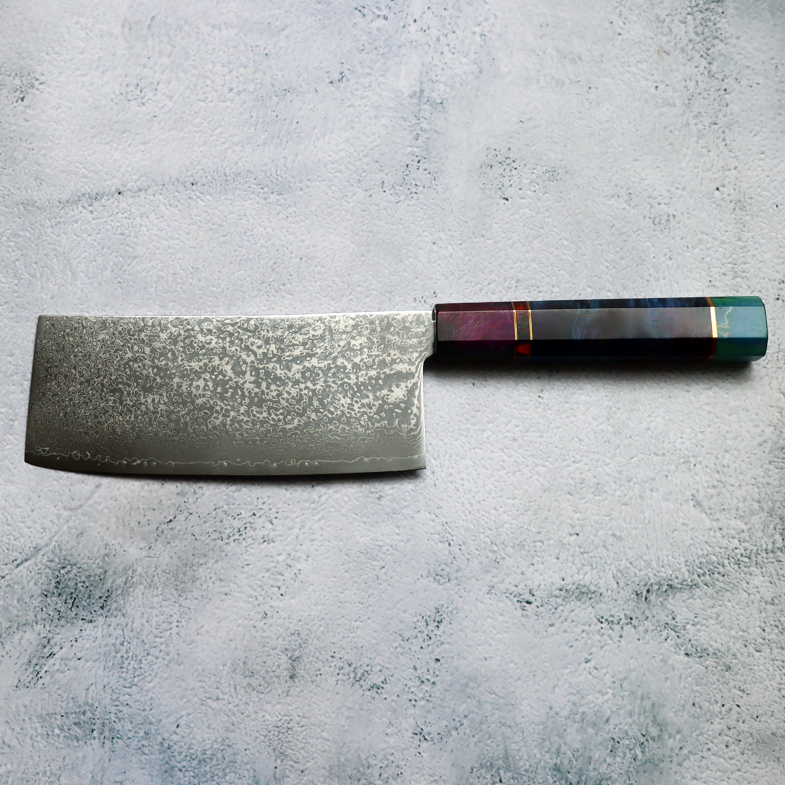7-inch Damascus Steel Cleaver Knife