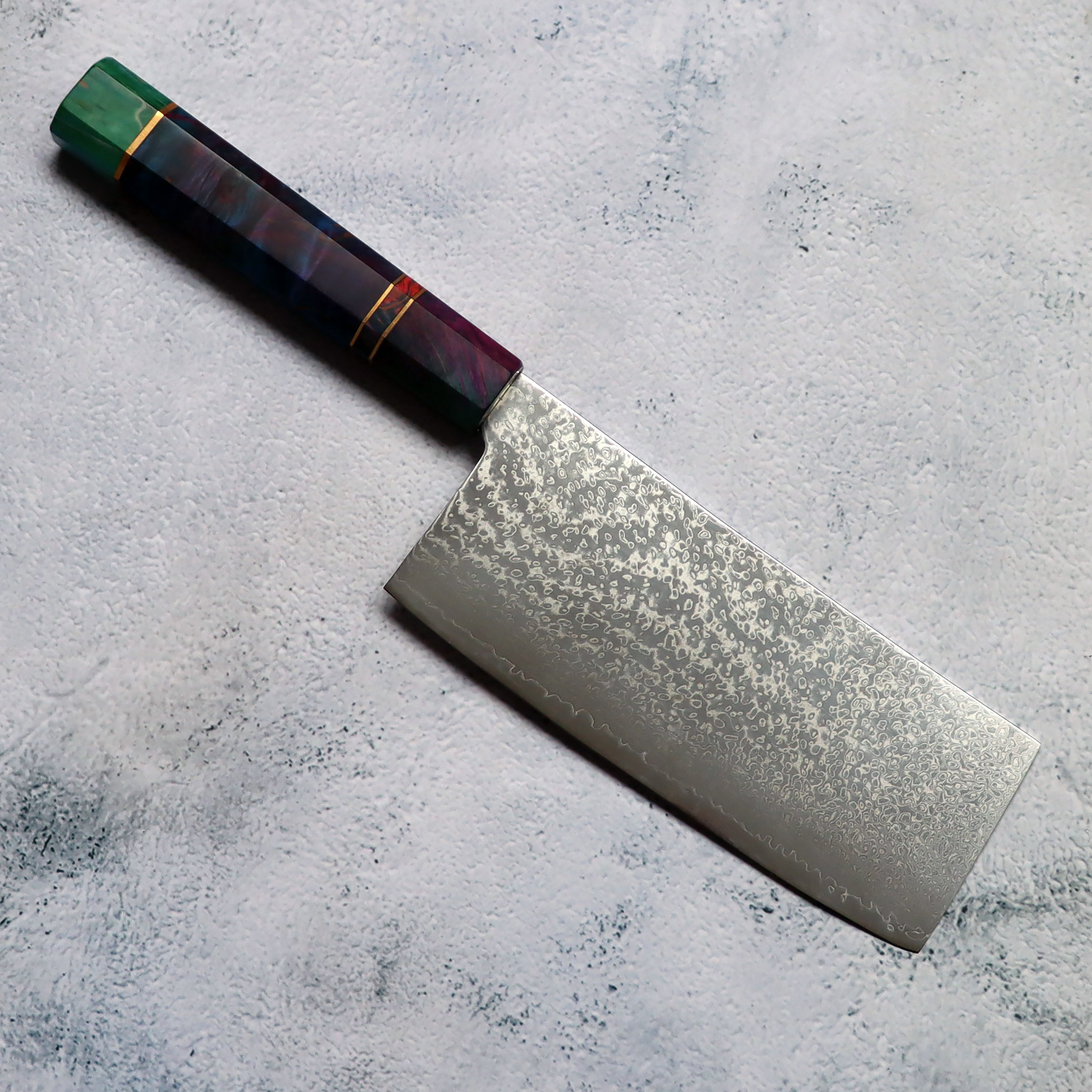 7-inch Damascus Steel Cleaver Knife
