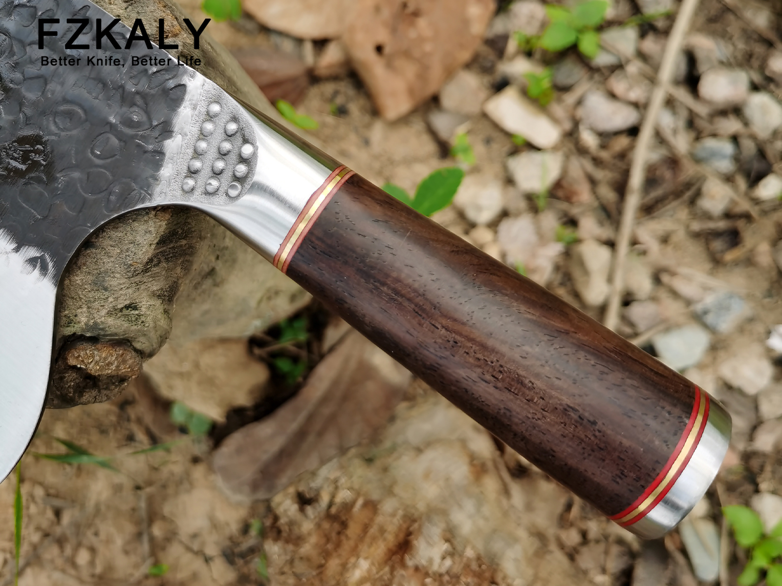 kitchen knife set - full tang handle