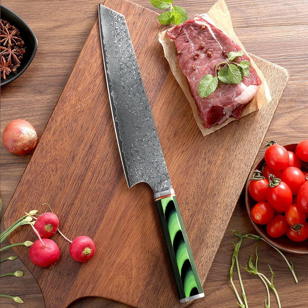 Japanese Chef's Knife 9" Damascus Steel Knife