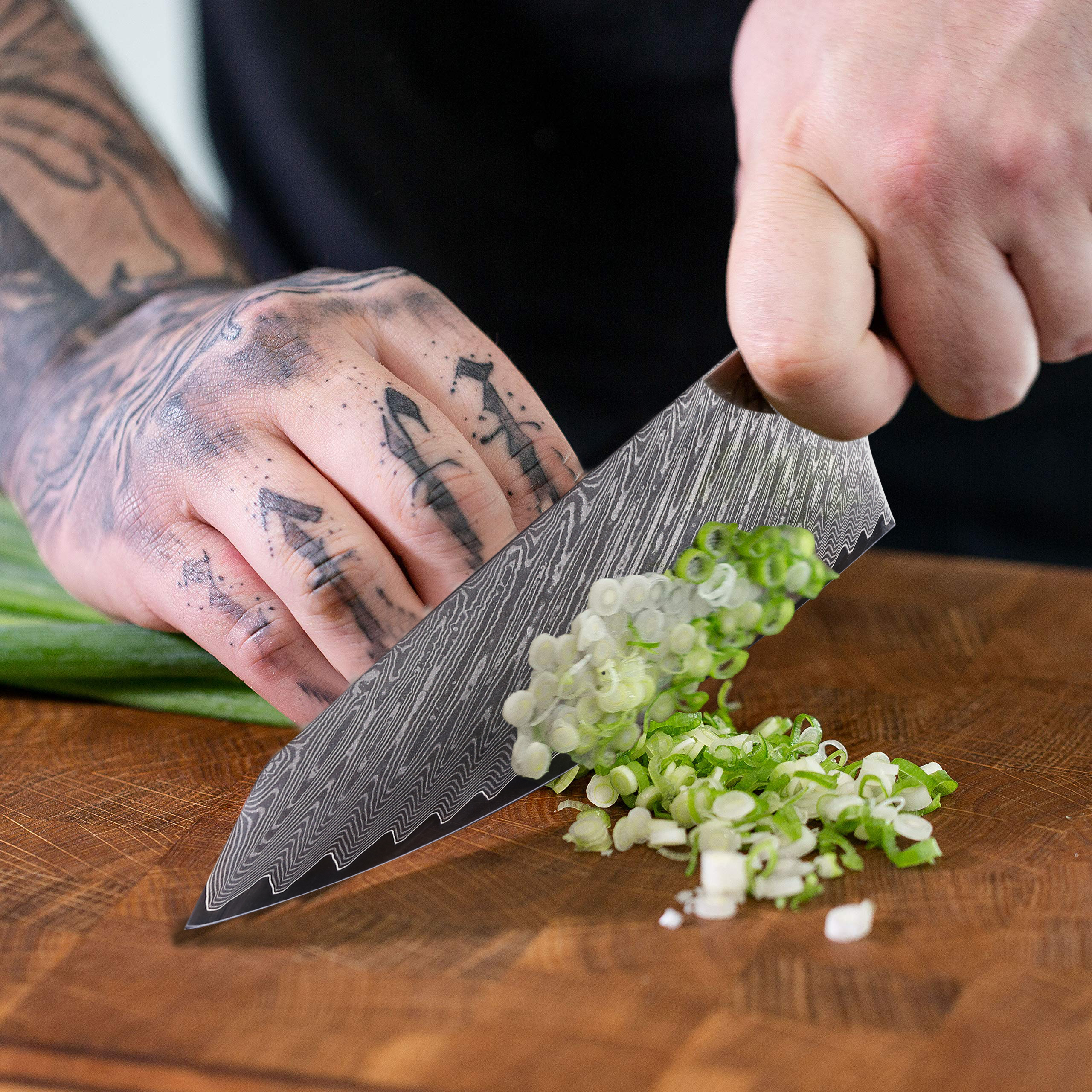 Japanese Damascus Chef Knife