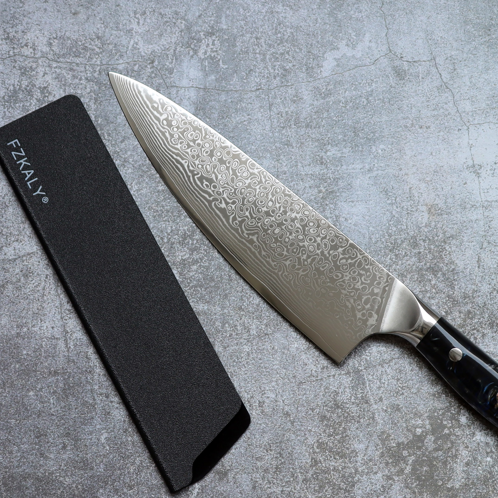 Japanese Damascus Steel Chef Knife