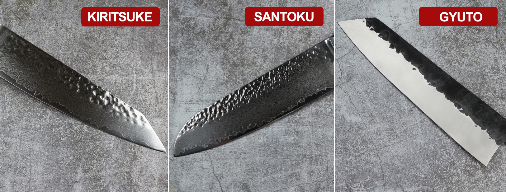 Kiritsuke Knives Damascus, Carbon Steel & More Fzkaly